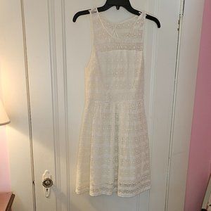 BB Dakota Women's Lace Dress - Off White Size 8
